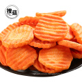 zanahorias deshidratadas con chips